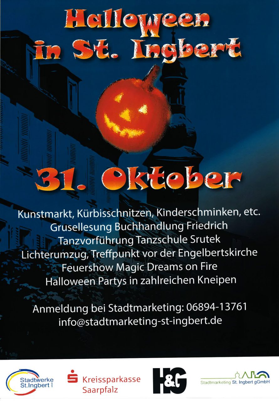 Halloween In St Ingbert Am 31 Oktober 2016 Saarnews