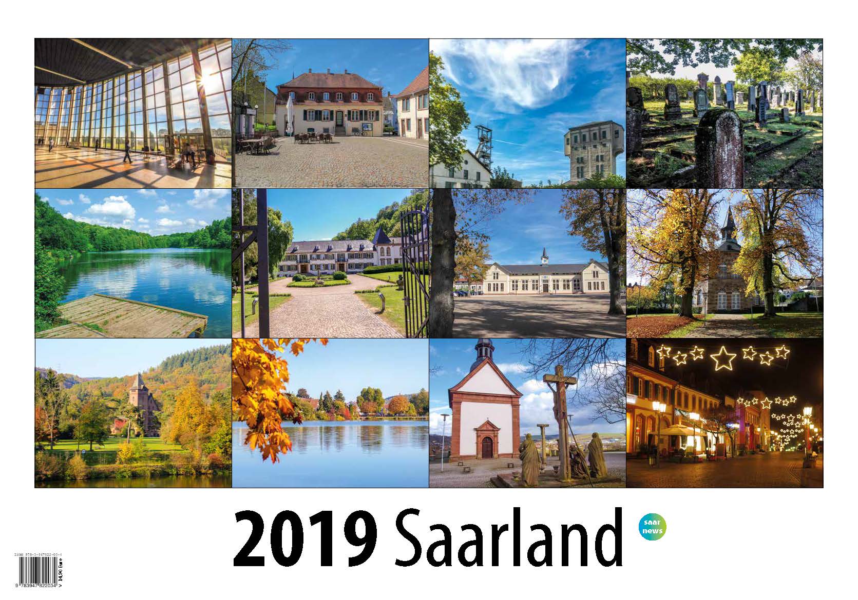 Kalender Saarland 2019  saarnews