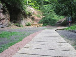 Fußweg Brennender Berg