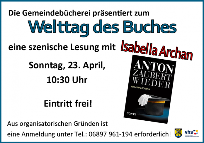 Anton zaubert wieder Lesung 23 4 17