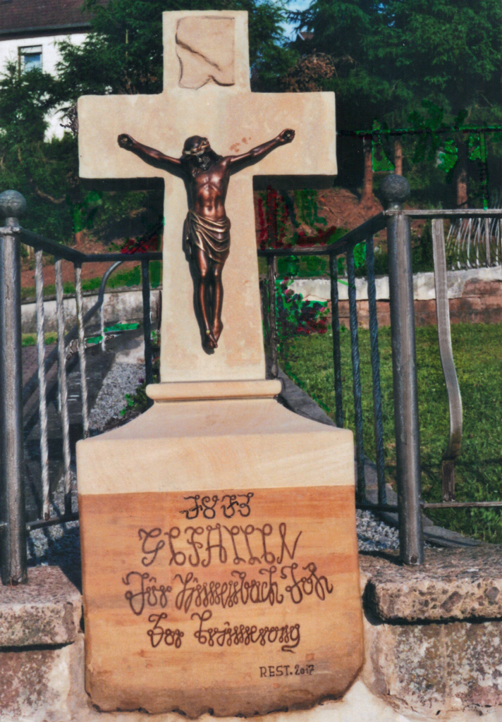 Bachmanns Kreuz nach der Restaurierung