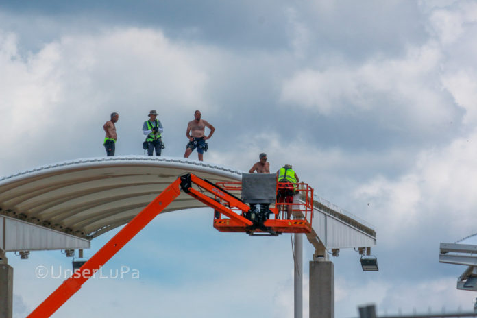 Update: Fotos von der Baustelle im Ludwigspark