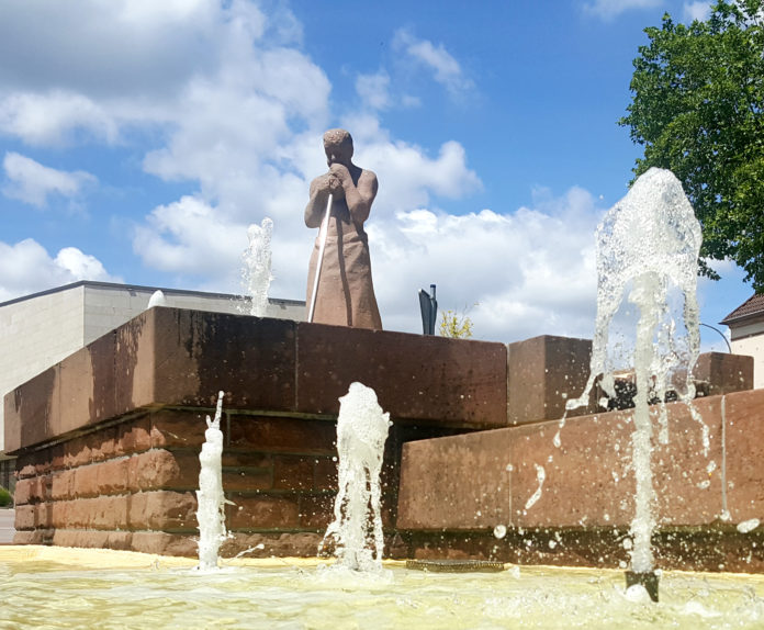 Brunnen am Triebener Platz saniert