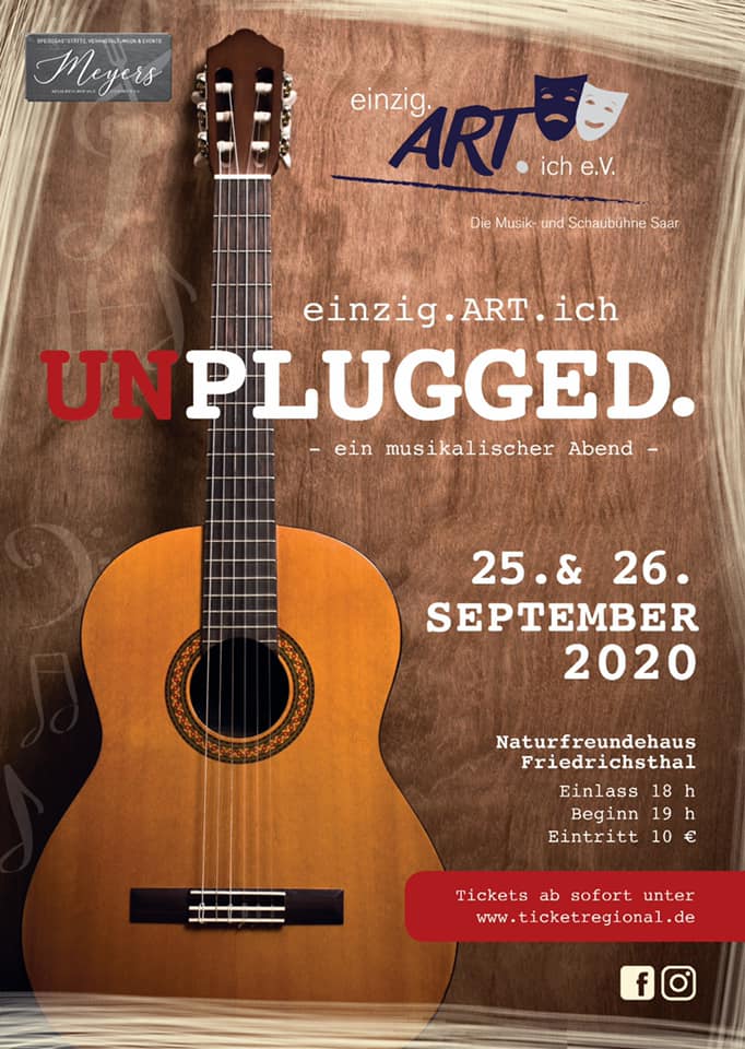 “einzig.ART.ich UNPLUGGED” im Naturfreundehaus Friedrichsthal