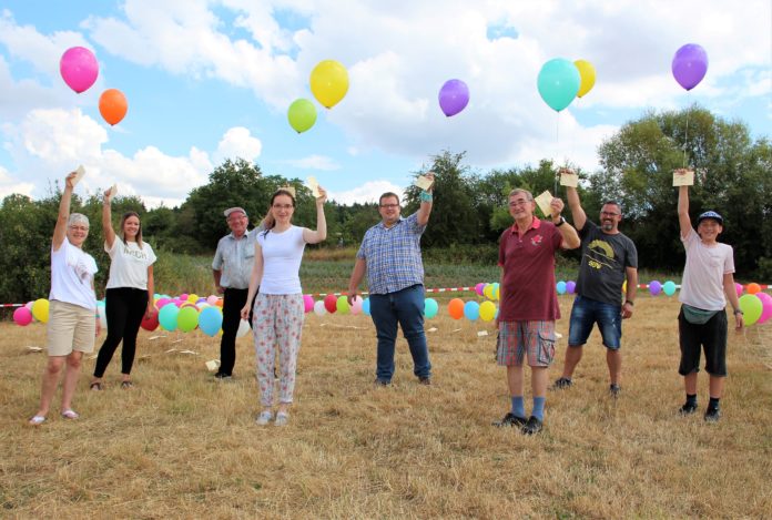 Luftballonweitflug-Wettbewerb in Eppelborn ein voller Erfolg