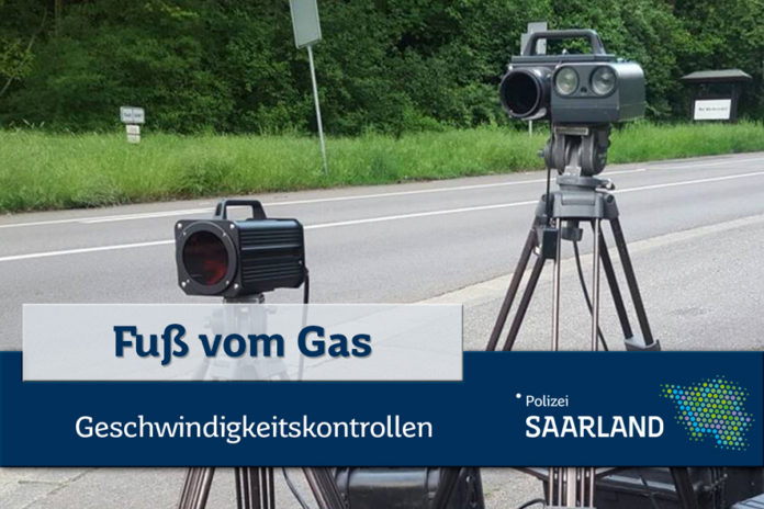 Aktuelle Geschwindigkeitskontrollen im Saarland