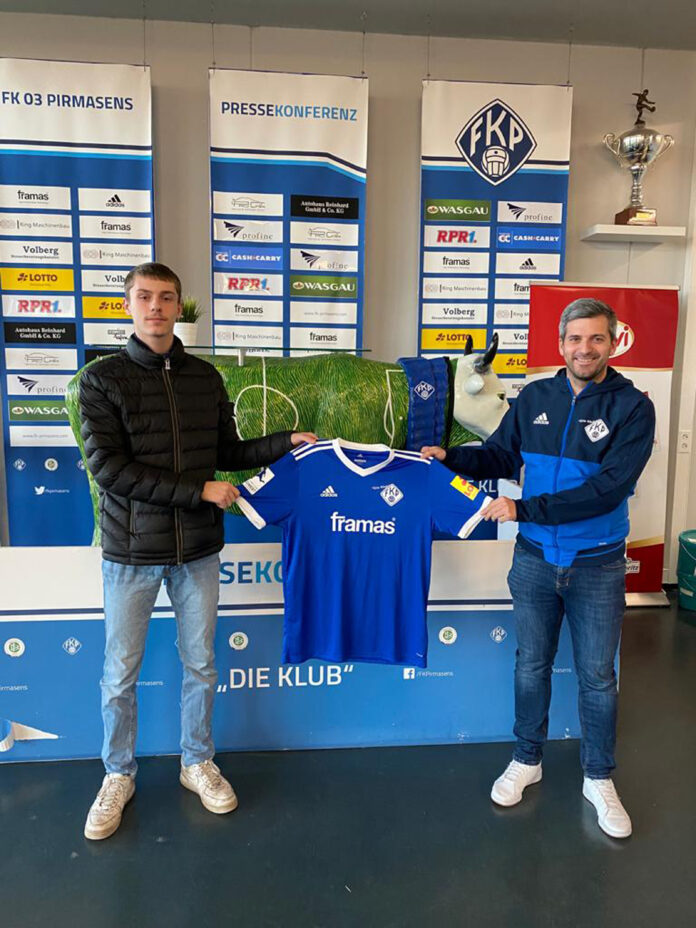 U19-Spieler Marc Erhart erhält Vertrag beim FK Pirmasens