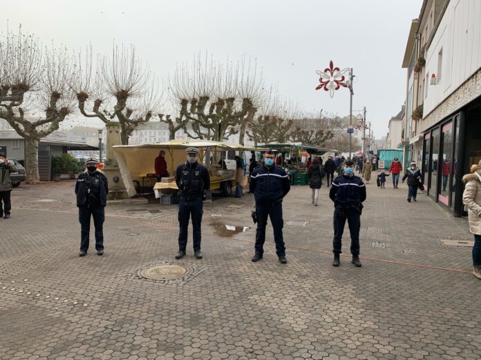 Gendarmerie Creutzwald und Saarlouiser Polizei gemeinsam auf Streife