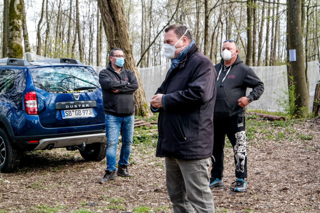 Michael Adam begrüßte die Teilnehmer an dem Treffen und hielt sich ansonsten im Hintergrund.