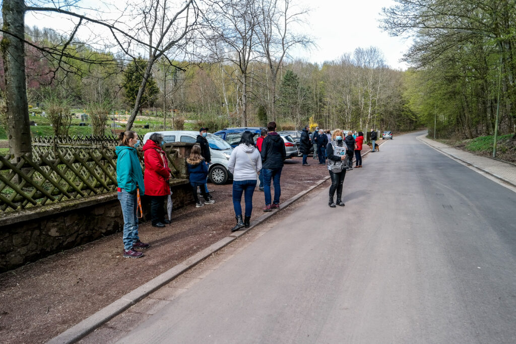 Schätzungsqweise 30-40 Personen wollten an der Bürgerversammlung teilnehmen.