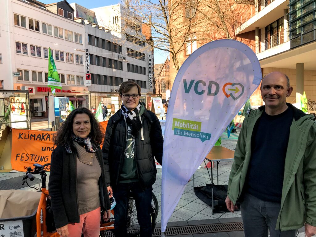 VCD Saar beim Klimacamp Saarbrücken