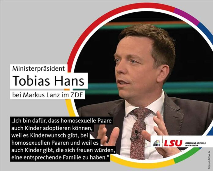 Tobias Hans bei MARKUS LANZ ZDF 22 06 2021