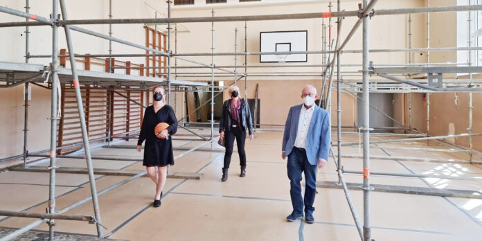 Turnhalle der Römerschule in Pachten wird saniert