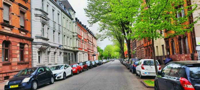 Hohenzollernstrasse in Alt Saarbruecken