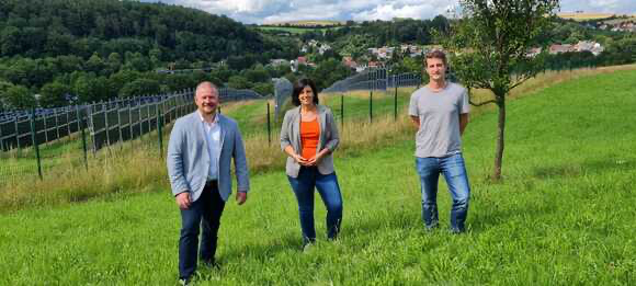 FDP-Abgeordnete besichtigen PV-Anlage in Eppelborn