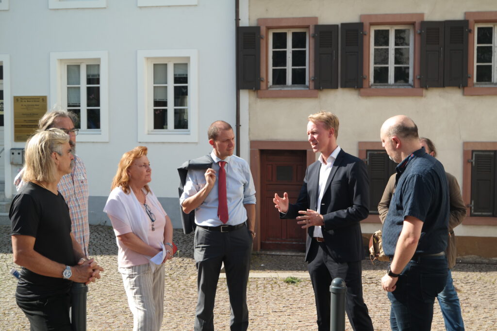 Meier und Meyer: Gedankenaustausch über die Innenstadtentwicklung in St. Ingbert