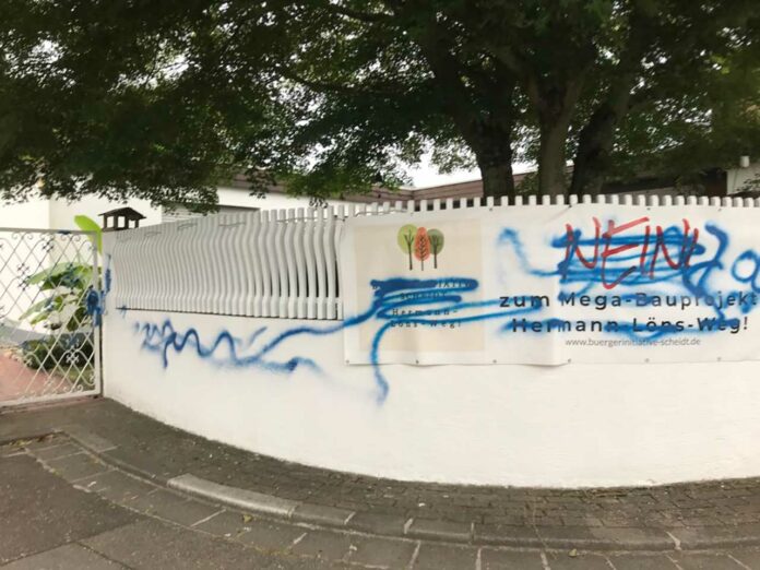 scheidt vandalismus foto gruene 3