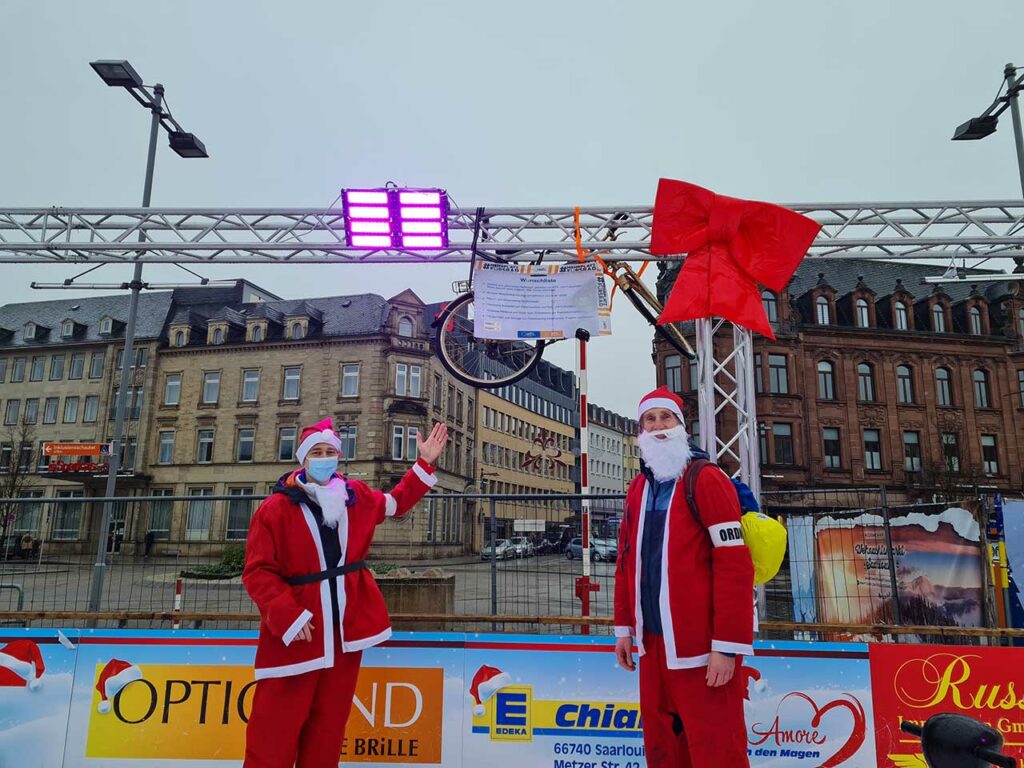 ADFC platziert Wunschlistenfahrrad c ADFC Saarlouis Scherf