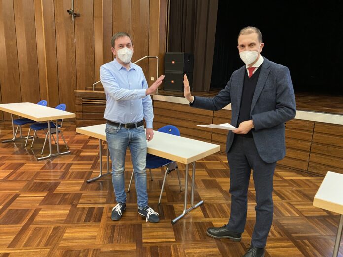 Benjamin Motsch mit OB