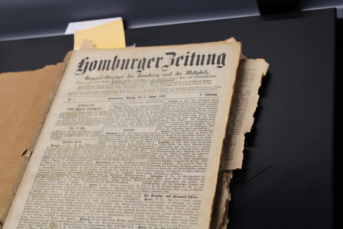 120.000 Seiten der „Homburger Zeitung“ sollen digitalisiert werden