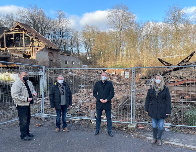 CDU Sulzbach begrüßt Abriss der alten Blaufabrik und Pläne für die Nachnutzung