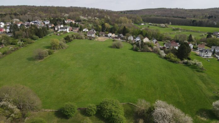 Feuchtwiese an der Hahnenstraße in Riegelsberg