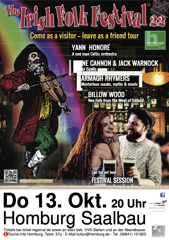 Irish Folk Festival 2022 Plakat