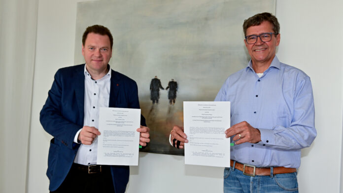 Unterzeichnung Kooperationsvertrag Sulzbach Foto Stephan Hett