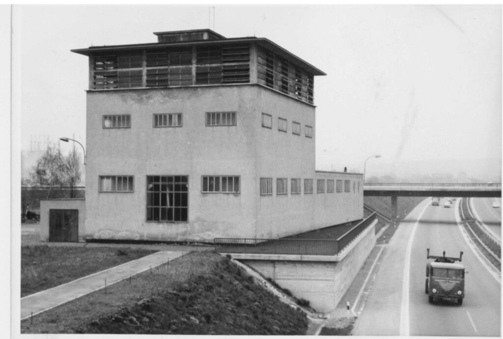 SWS Wasserwerk St.Arnual erbaut 1926 Aufnahme um 1967