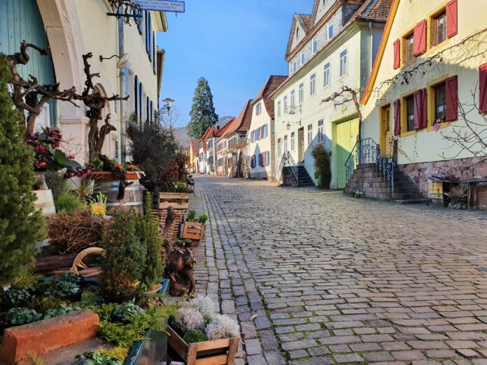 Am Heimat- und Blütenfest verwandelt sich die historische Theresienstraße in eine Festmeile. Foto: Maria Müller-Lang