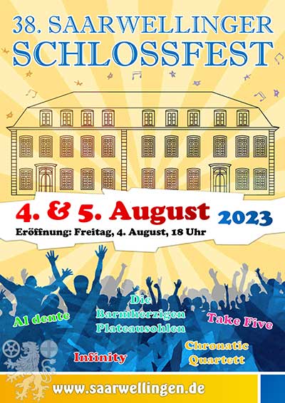 Plakat 38 Schlossfest 2023 01