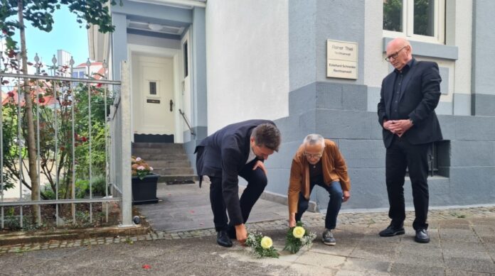 Stolpersteinverlegung in Alt-Saarbrücken und St. Johann - LHS