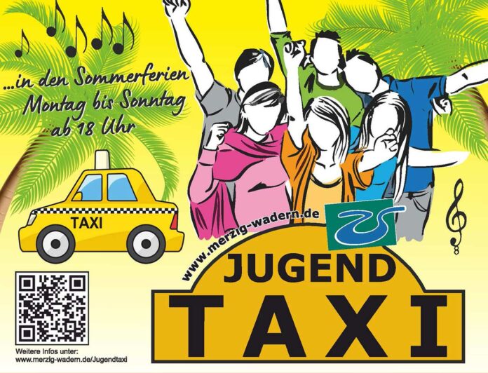 Sicher unterwegs mit dem Jugendtaxi