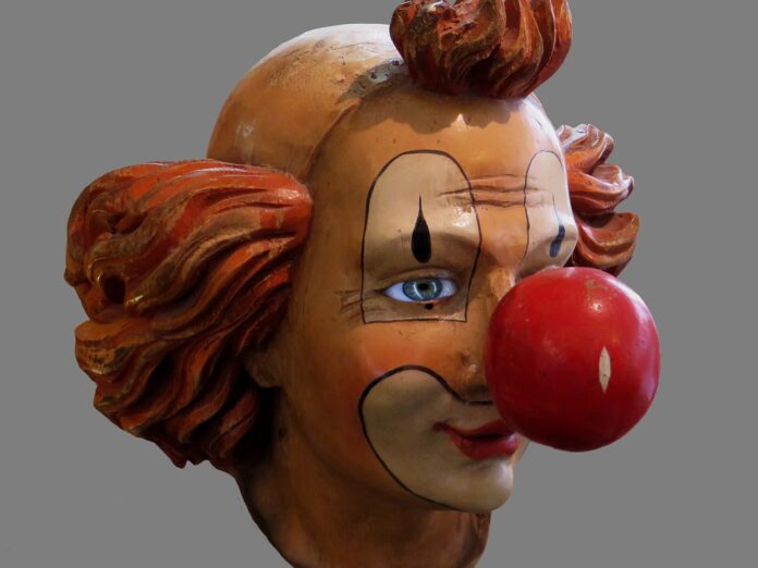 Clown-Maske Saarlouis