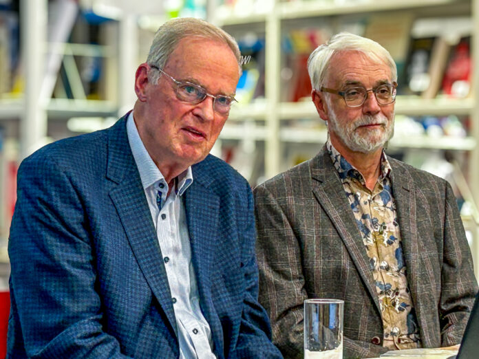 Prof Peter Moll und ILF-Sprecher Jürgen Bost - Foto: Sonja Colling-Bost