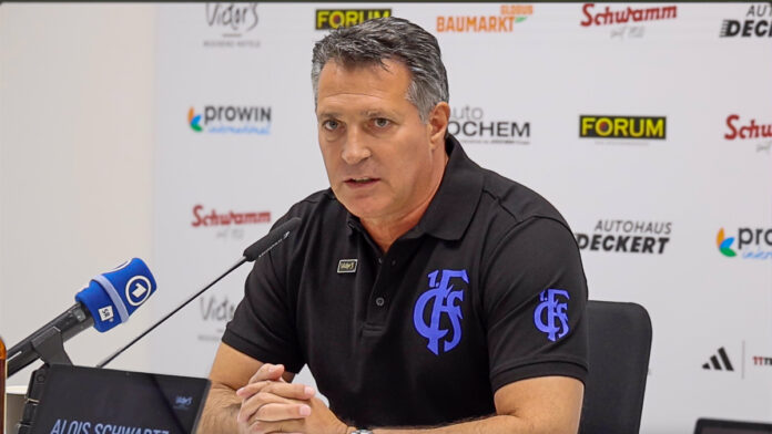 FCS-Coach Alois Schwartz steht vor seiner Premiere