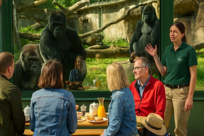 Frühstück mit Gorillas